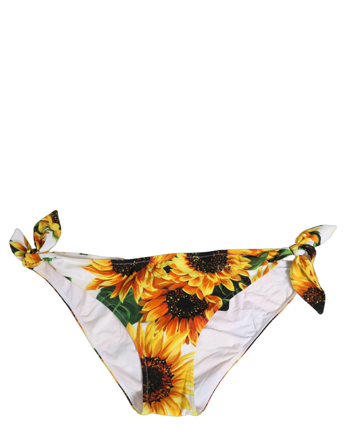 Dolce & Gabbana Women's Stretch Nylon Bikini - Yellow Print