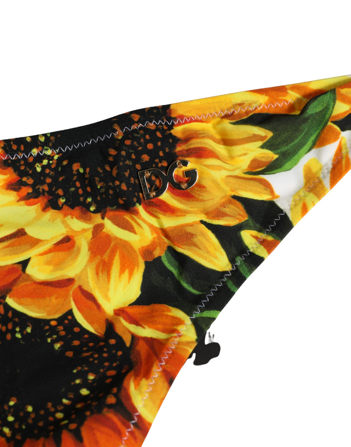 Dolce & Gabbana Women's Stretch Nylon Bikini - Yellow Print