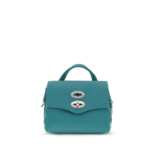 2-in-1 Shoulder & Crossbody Bag by Zanellato for women in bos taurus calf leather bicolour features a statuesque silhouette, showcasing a secure hook and statuesque built-in-compartments with versatile crossbody-strap, shoulder-strap, adjustable-strap & handle for a statuesque finish.
