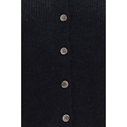Our Legacy Black Alpaca Vicugna Pacos Cardigan
