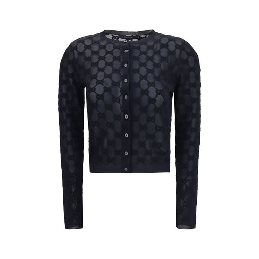 Gucci Black Viscose Cardigan