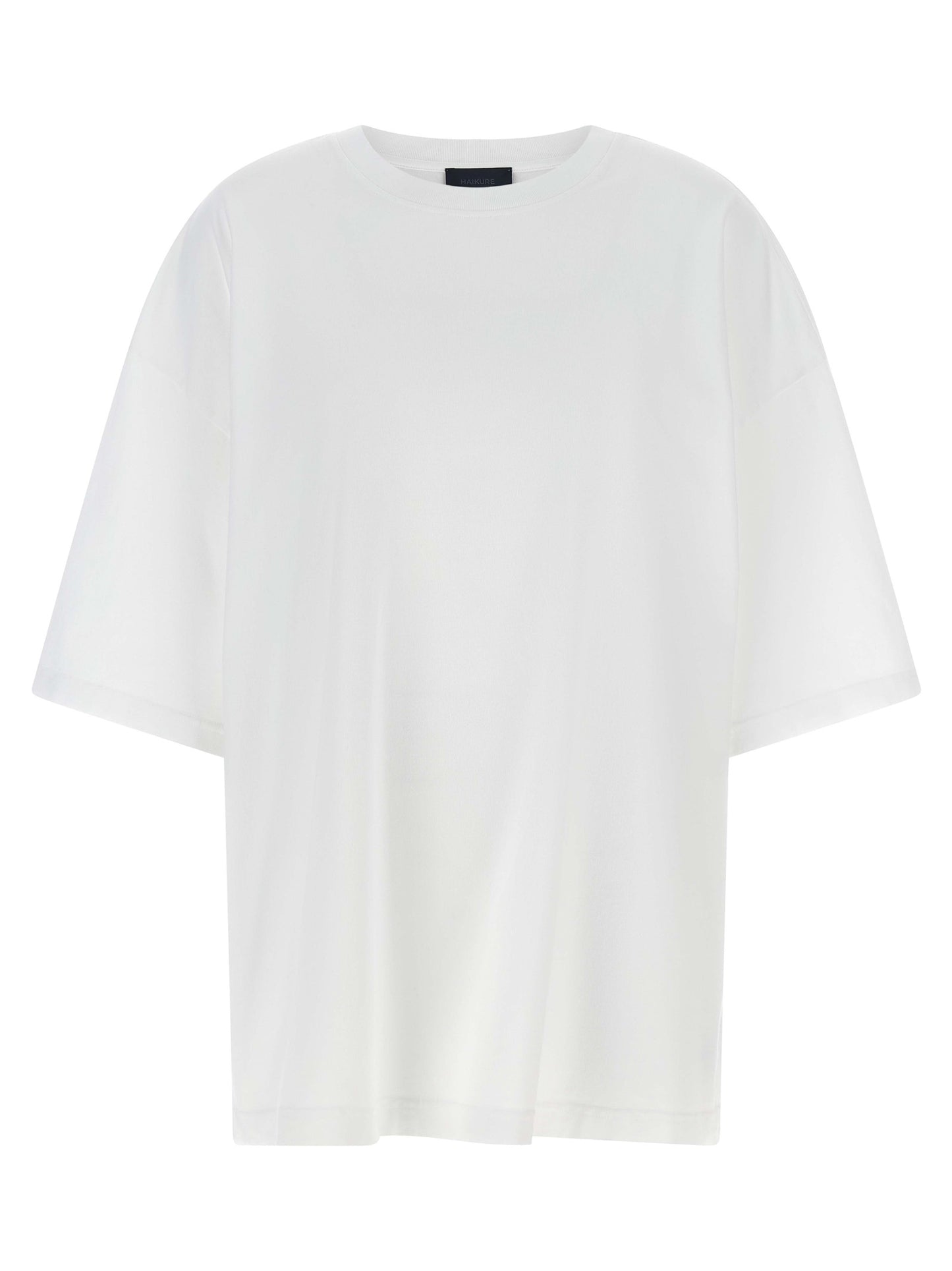 Haikure White Cotton T-Shirt