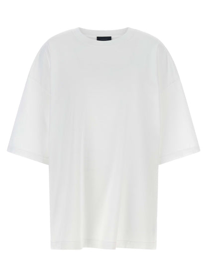 Haikure White Cotton T-Shirt