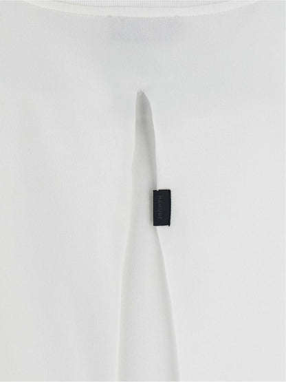Haikure White Cotton T-Shirt
