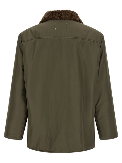 Maison Margiela Bicolor Polyester Parka