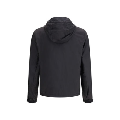 Prada Black Recycled Polyamide Shell Jacket