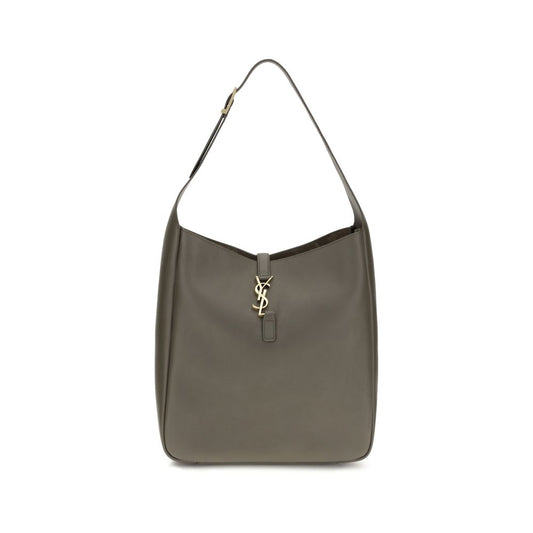 Shoulder Flap Bag by Saint Laurent for women in bos taurus calf grained leather bicolour features a effortless sophistication silhouette, secured by a flap, zipper & hook with ample single-compartment and versatile shoulder-strap, handle & adjustable-strap for a effortless sophistication finish.