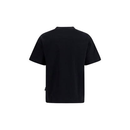 Palm Angels Black Cotton T-Shirt