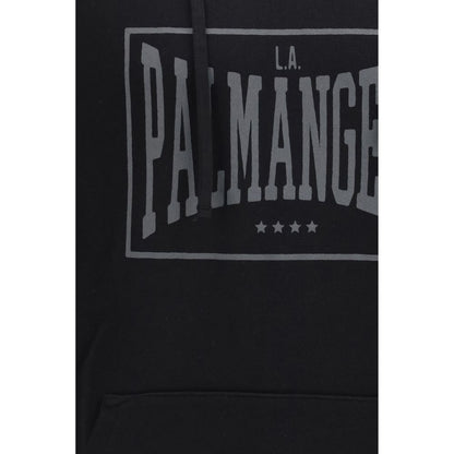 Palm Angels Black Cotton Sweatshirt