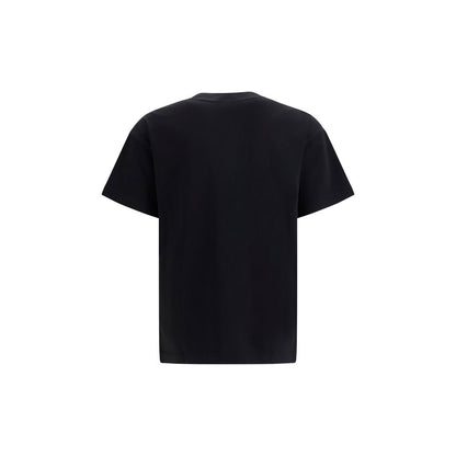 Palm Angels Black Cotton T-Shirt