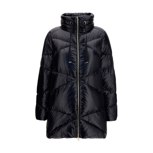 Herno Black Polyamide Full-Length Jacket