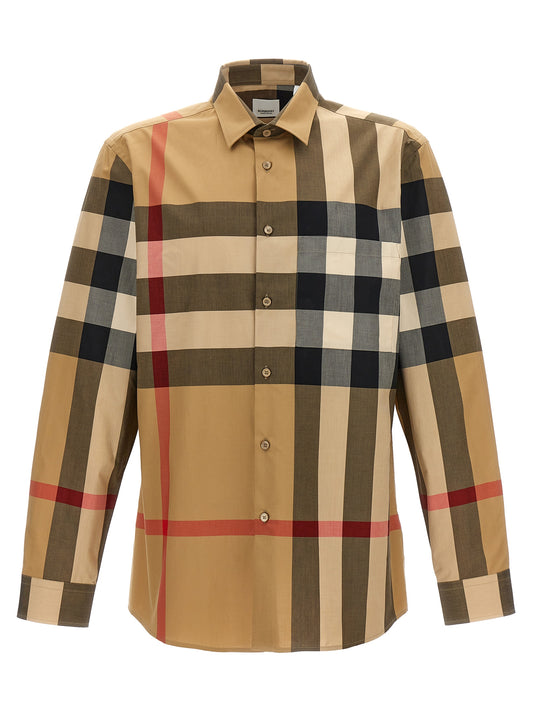 Burberry Beige Cotton Blouse