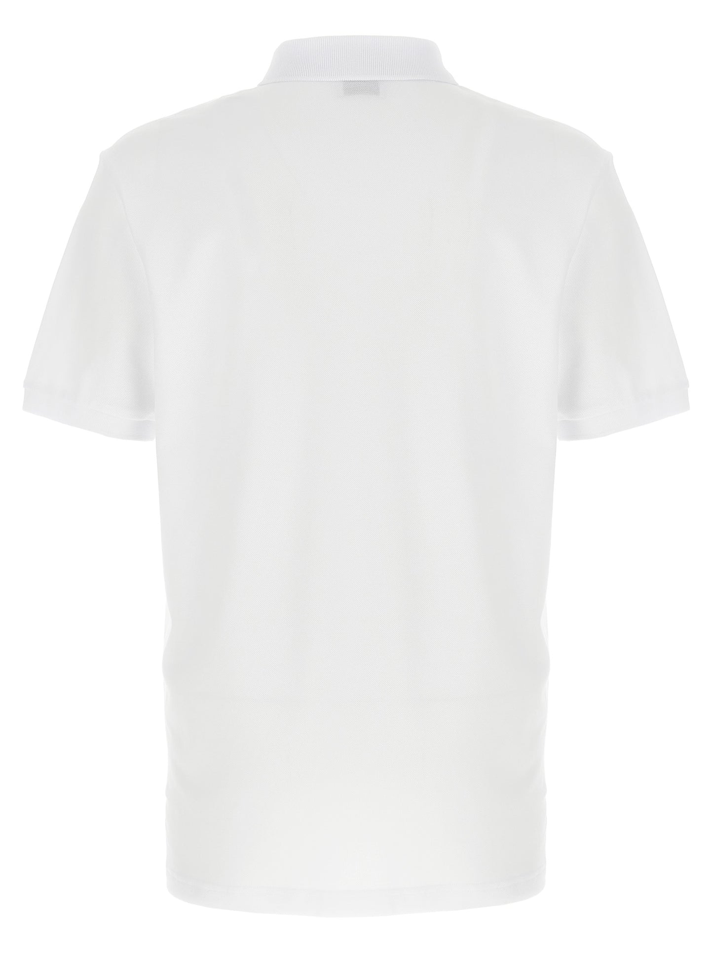 Moschino White Cotton Polo Shirt