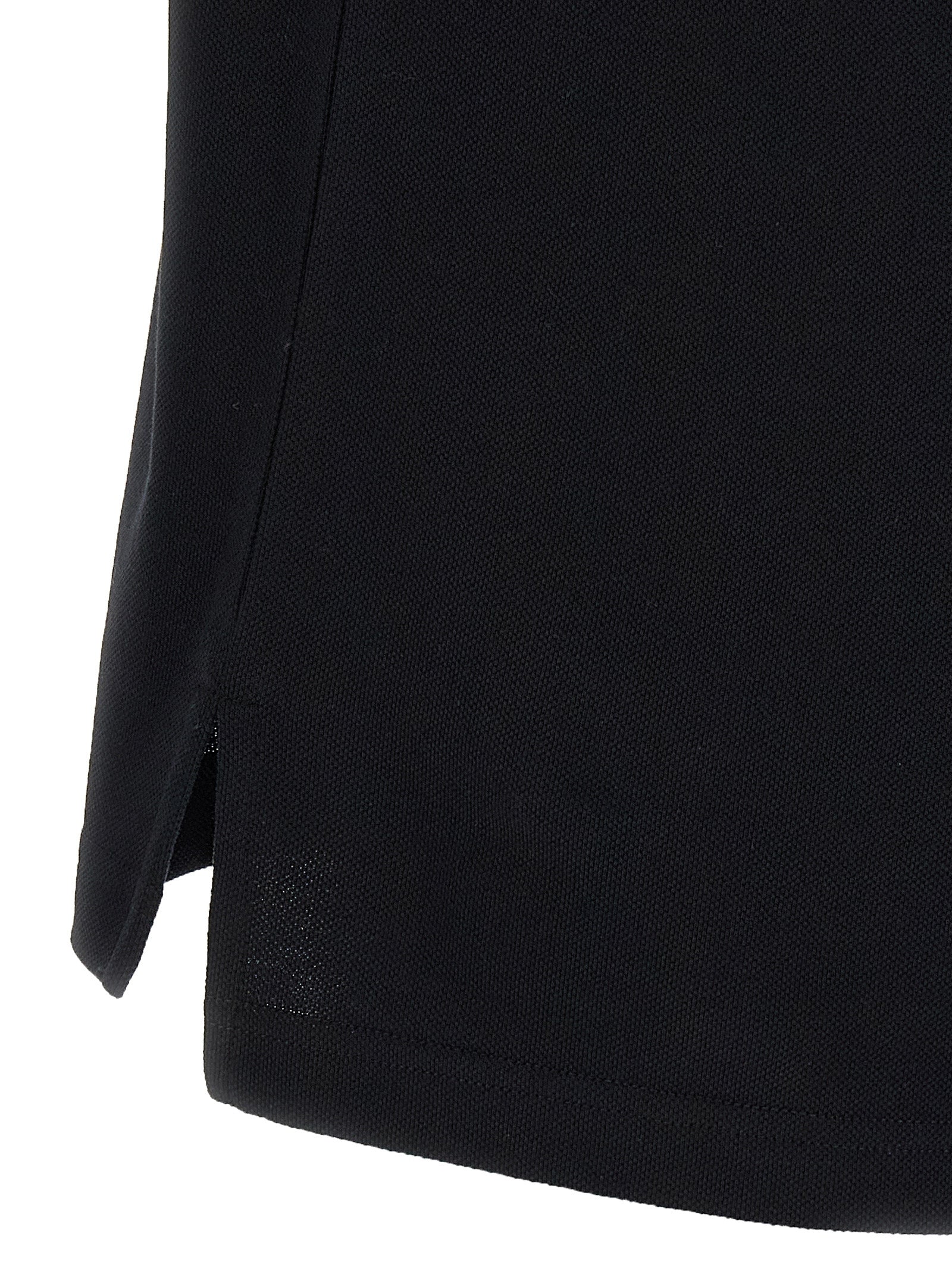 Polo Shirt by Moschino for men in cotton black & print showcases a sharp silhouette, detailed with a refined and sharp for a sophisticated finish.