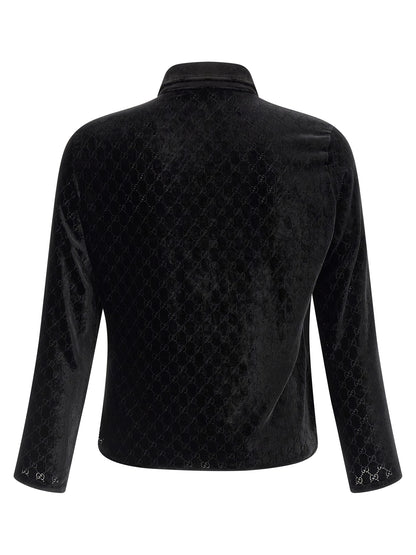 Gucci Black Viscose Blouse