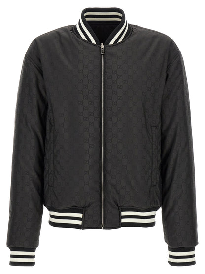 Gucci Bicolor Polyester Bomber