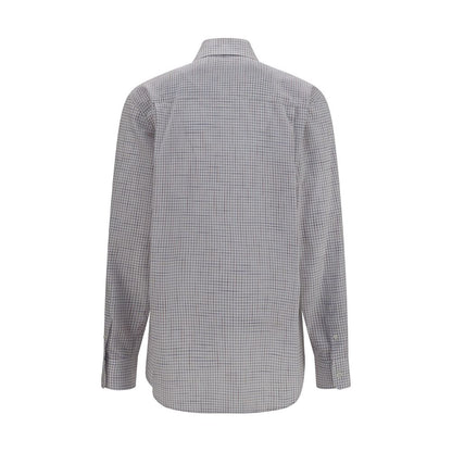 The Row Multicolor Cotton Pattern Shirt