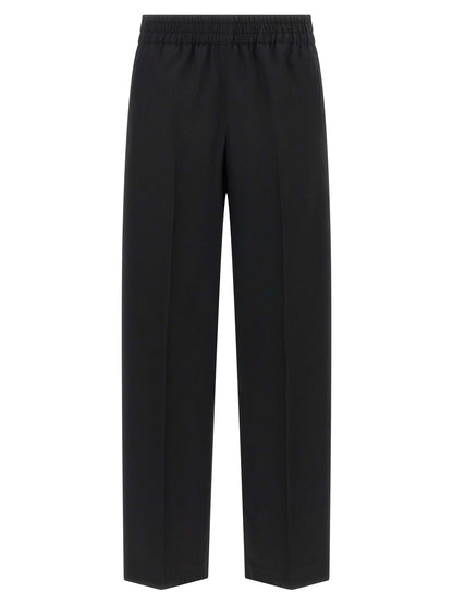Golden Goose Black Virgin Wool Casual Pants