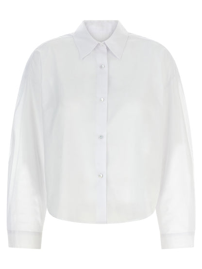 XACUS White Cotton Blouse