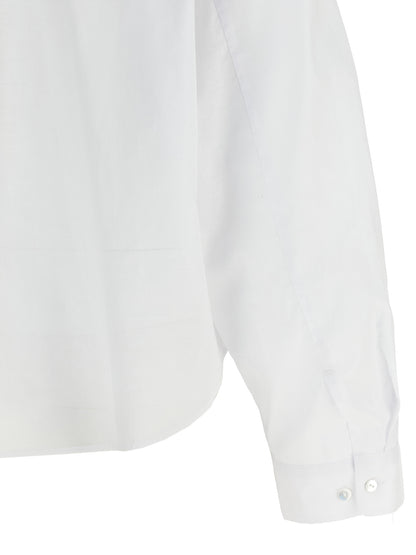 XACUS White Cotton Blouse
