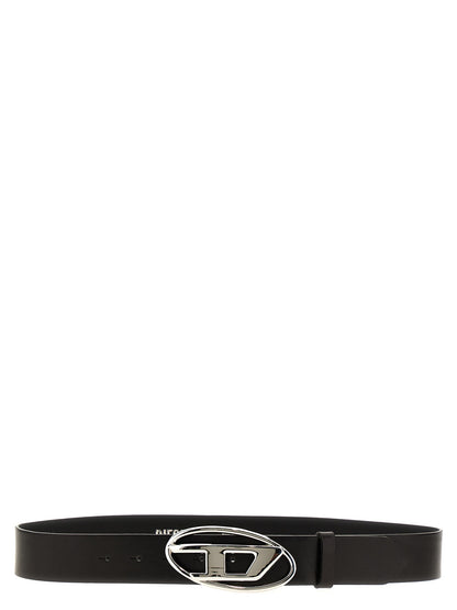 Diesel Black Other Fibres Regular Belt