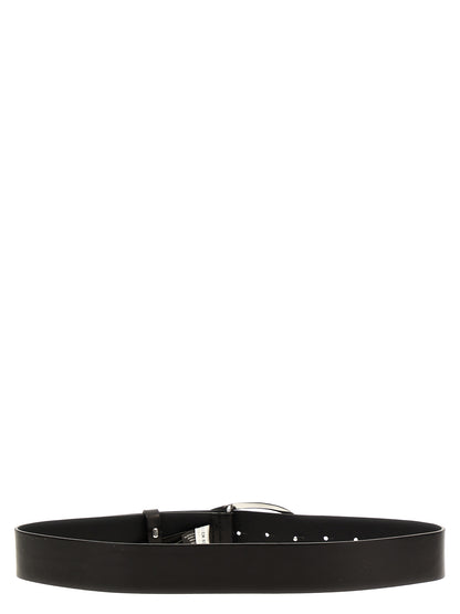 Diesel Black Other Fibres Regular Belt