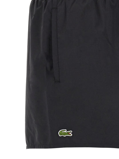 Lacoste Multicolor Polyester Shorts