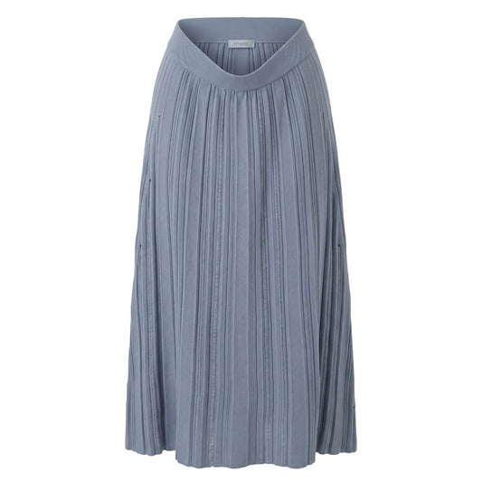 Malo Grey Cotton Women Skirt
