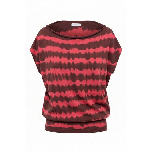 Malo Brown Cotton Women T-Shirt