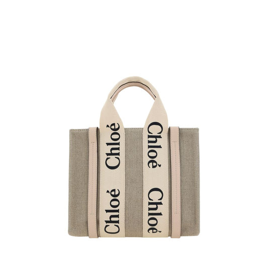 Tote Handbag by Chloé for women in canvas brown & monogram features a signature silhouette, showcasing a secure and signature internal-pockets with versatile shoulder-strap, handle & adjustable-strap for a sophisticated look.