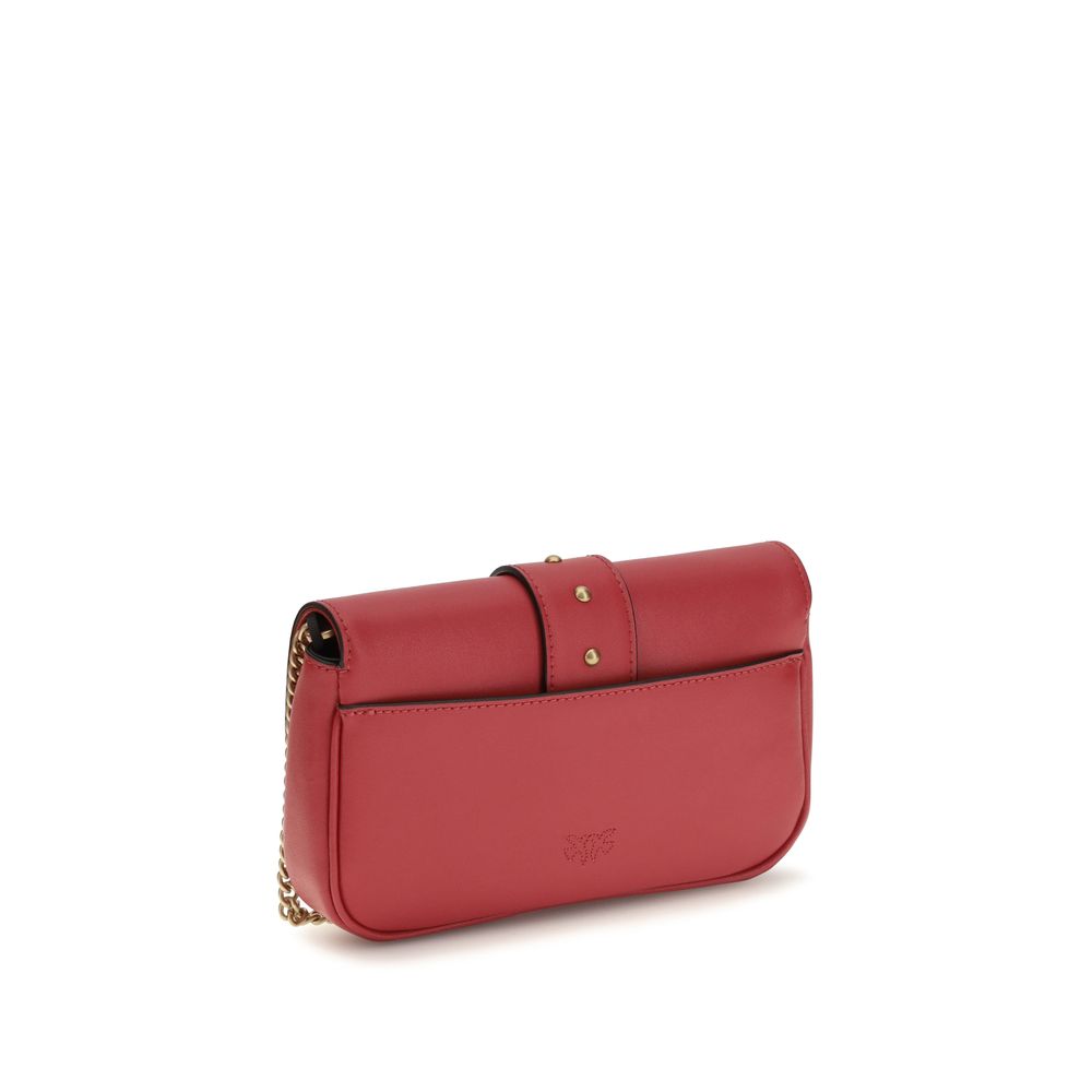 Shoulder Bag by PINKO for women in bos taurus calf leather multicolor, signature & monogram features a effortless chic silhouette with a secure zipper, buckle & clasp, ample built-in-compartments & cardholder, and versatile shoulder-strap & adjustable-strap for a effortless chic finish.