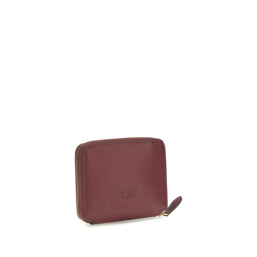 Wallet by PINKO for women in bos taurus calf leather multicolor presents a refined silhouette, artfully capturing the essence of the Love Birds Bos Taurus Calf Leather Wallet design with sophisticated compact-design for a refined look.