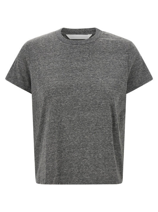 Mother Denim Gray Polyester T-Shirt