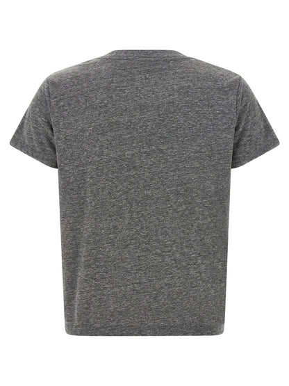 Mother Denim Gray Polyester T-Shirt