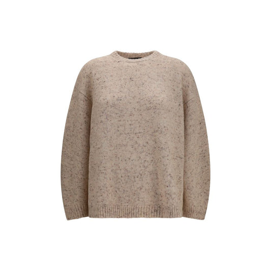 Fabiana Filippi Beige Wool Oves Aries Sweatshirt