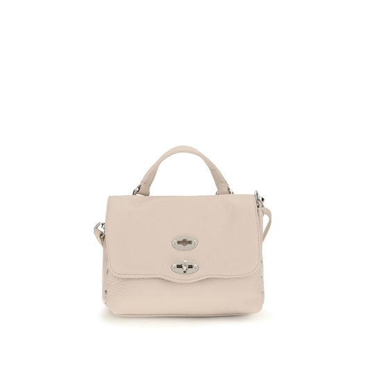 This Handbag by Zanellato for women in bos taurus calf leather and multicolor & white presents a sculptural silhouette featuring a secure zipper, ample , and versatile handle & adjustable-strap for a sculptural finish.