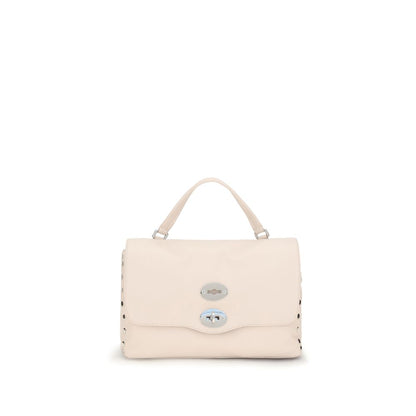 Handbag by Zanellato for women in bos taurus calf leather beige & multicolor features a ornamental silhouette, showcasing a secure zipper, ample , and ornamental handle & adjustable-strap for a sophisticated look.