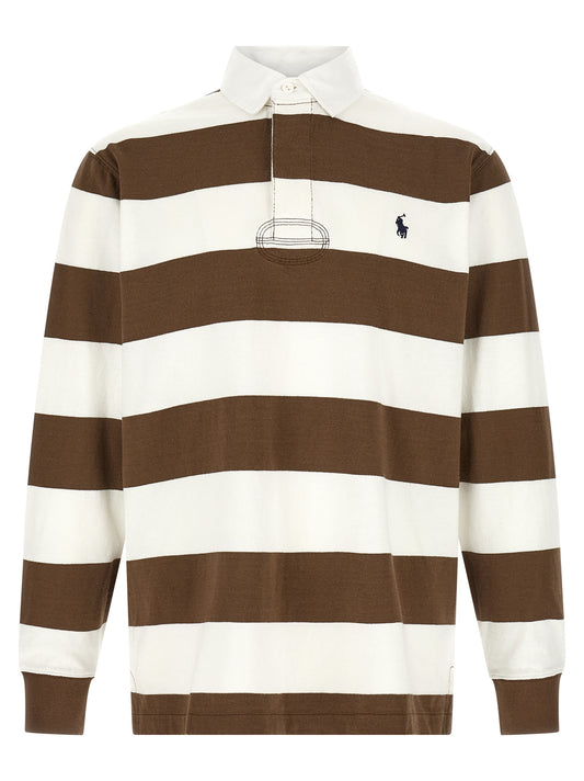 Polo Ralph Lauren Brown Cotton Polo Shirt