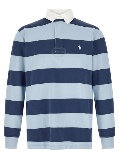 Polo Ralph Lauren Blue Cotton Polo Shirt