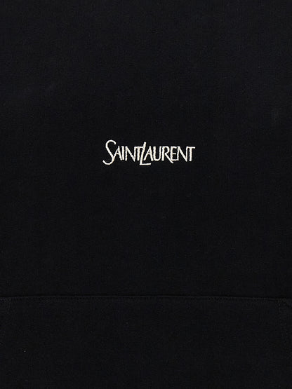 Saint Laurent Bicolor Cotton Sweatshirt