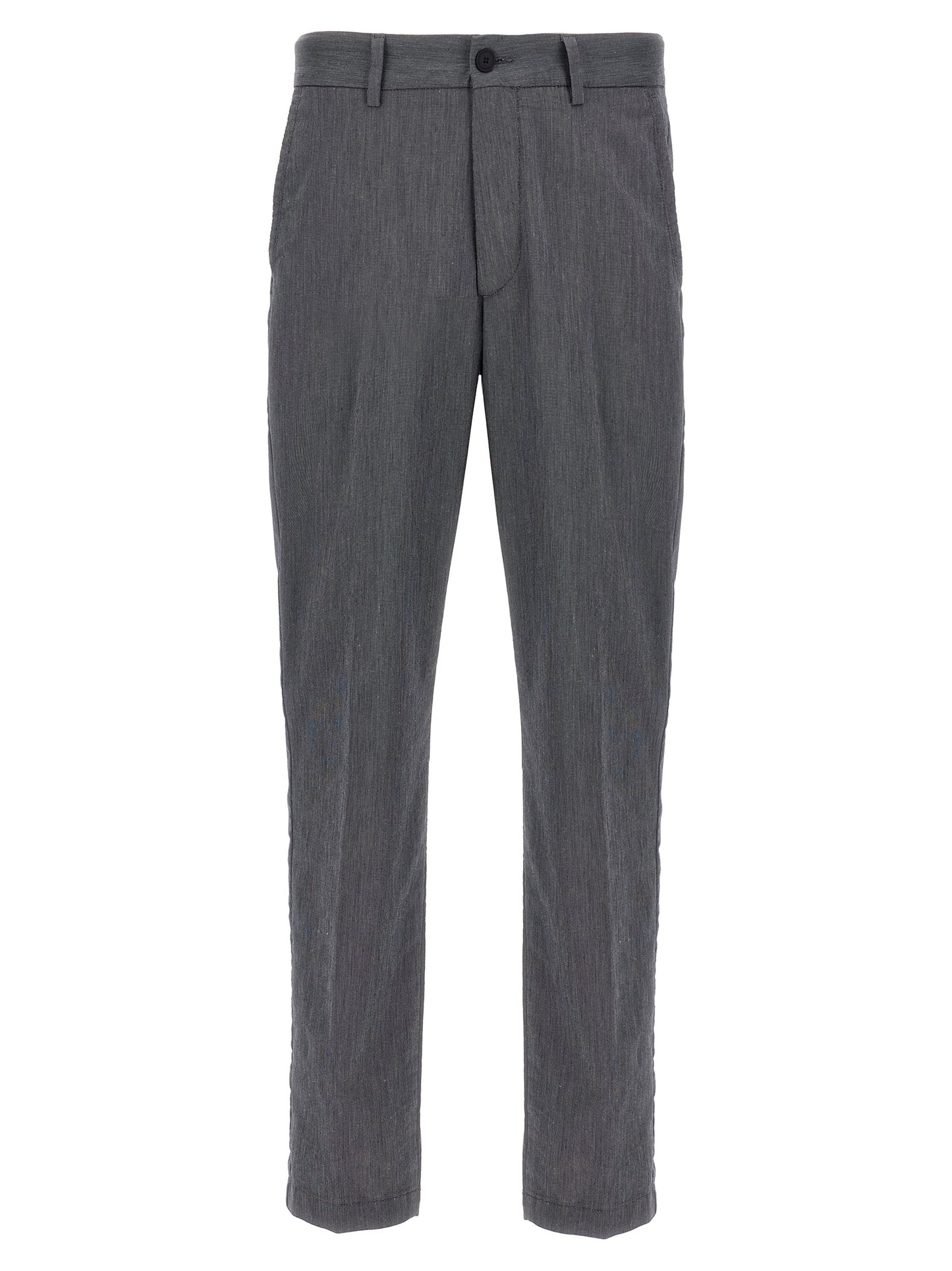 Hugo Boss Blue Cotton Casual Pants