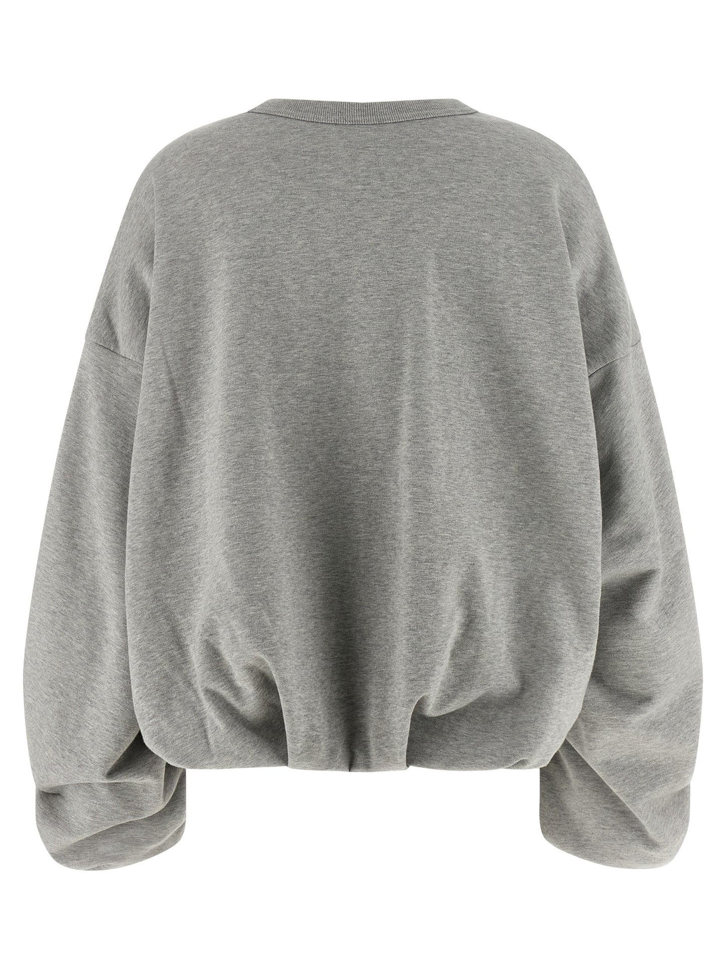 Dries Van Noten Gray Cotton Sweatshirt