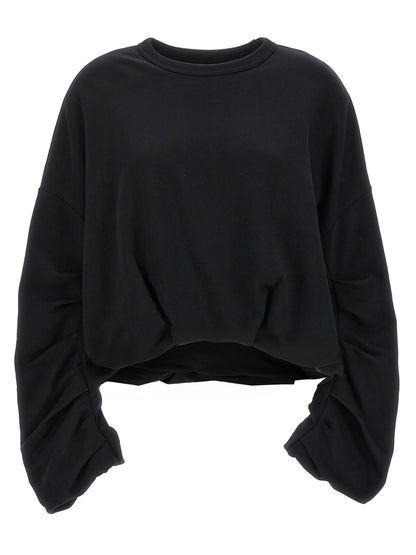 Dries Van Noten Black Cotton Sweatshirt