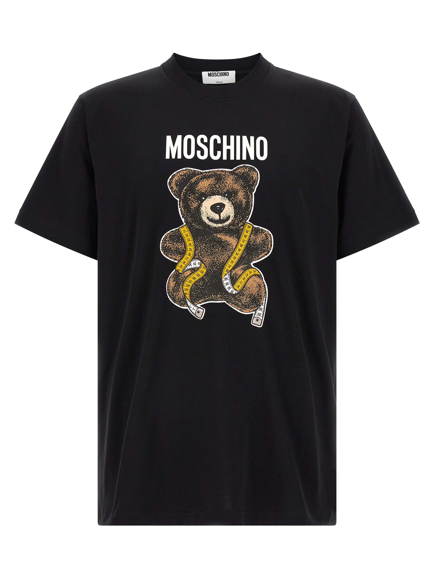 Moschino Black Cotton T-Shirt
