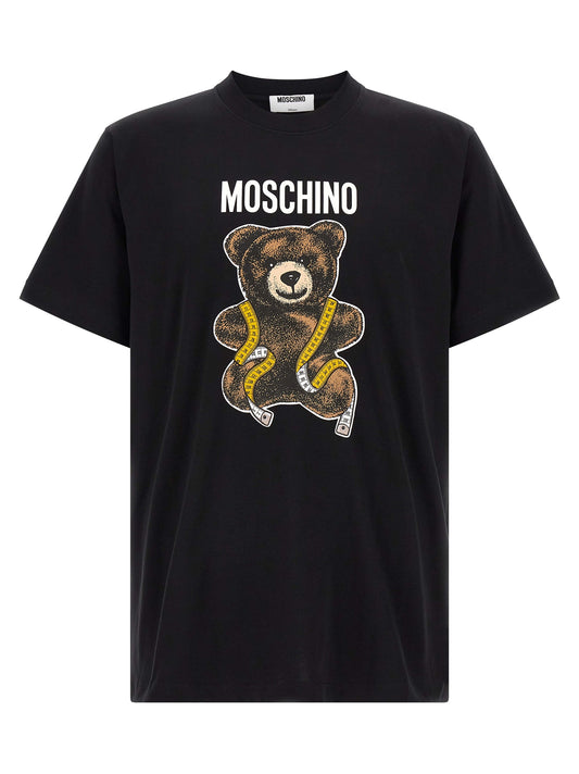 Moschino Black Cotton T-Shirt