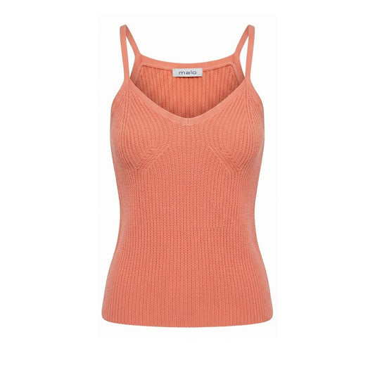 Malo Pink Wool Women Tank