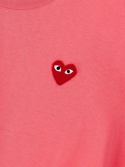Comme Des Garçons Play Multicolor Cotton T-Shirt