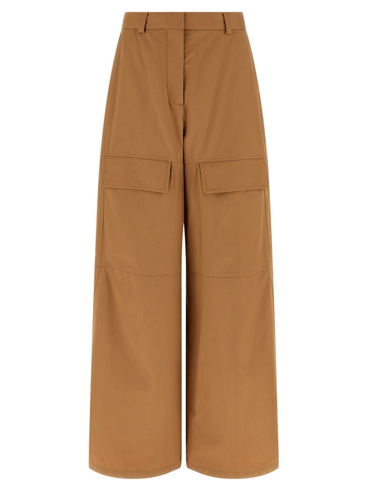 Stella McCartney Women's Cotton Cargo Pants - Beige
