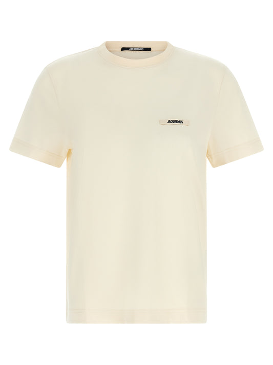 Jacquemus Beige Cotton T-Shirt