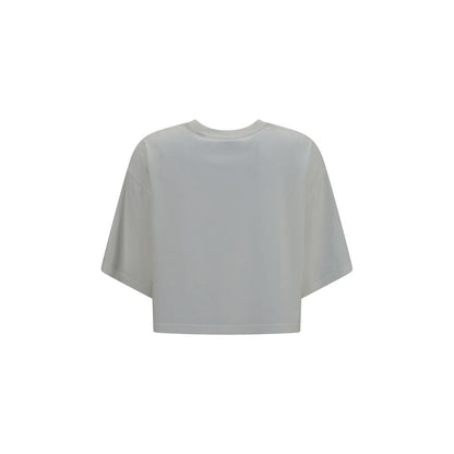 Burberry White Cotton T-Shirt